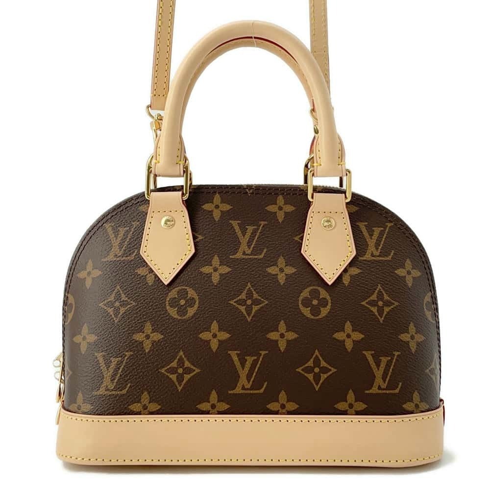 Louis Vuitton Alma Monogram Handbag Shoulder Bag